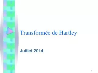 transform e de hartley