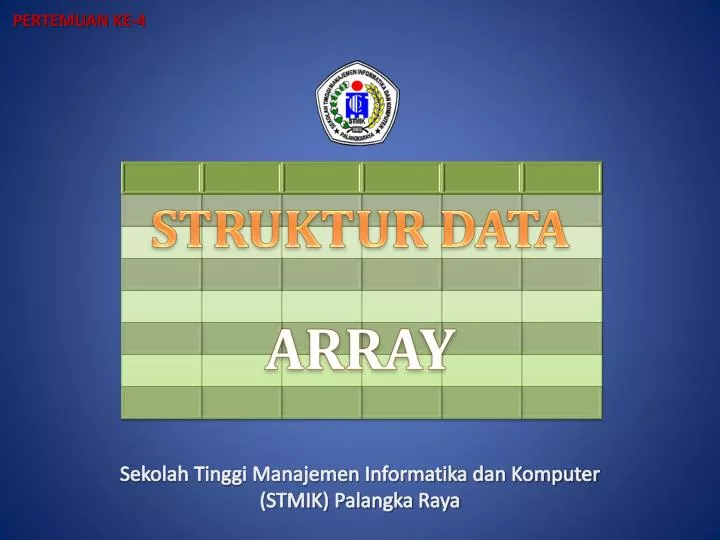 struktur data array