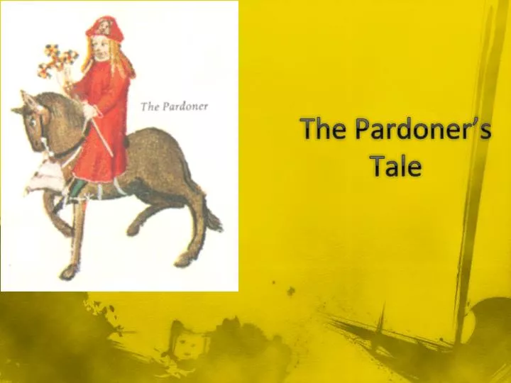 the pardoner s tale