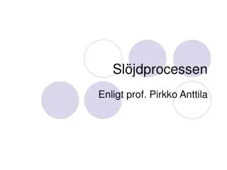 sl jdprocessen