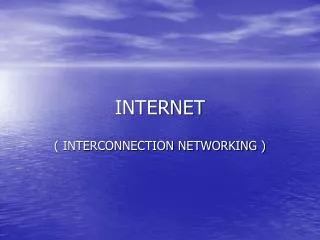 internet