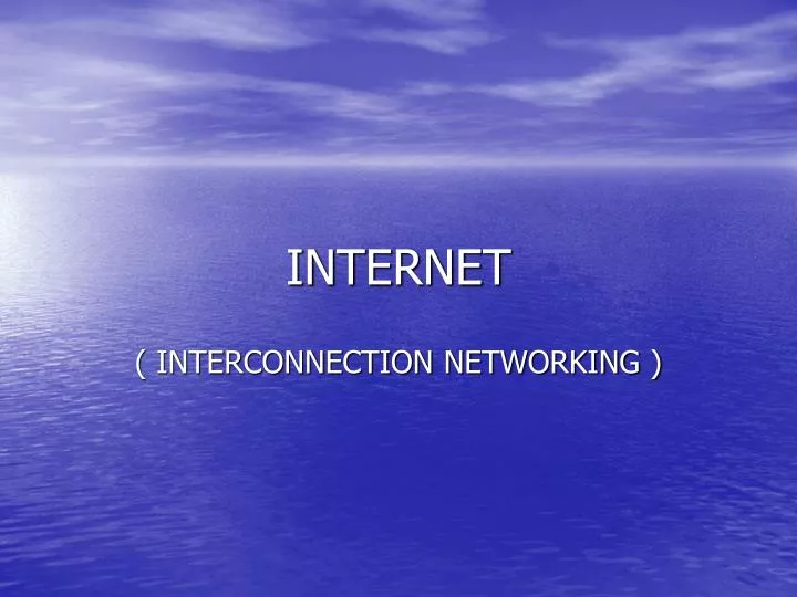 internet