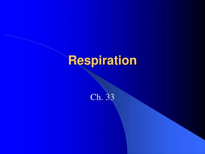 respiration