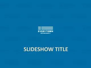 slideshow title