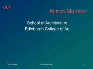 Alison Murison