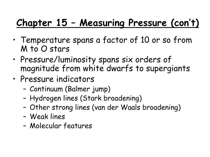 chapter 15 measuring pressure con t