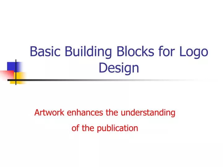 basic building blocks for logo design