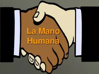 la mano humana