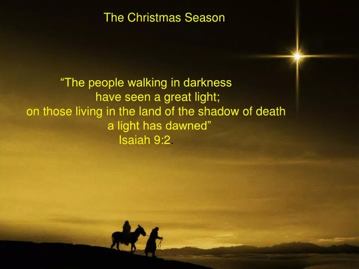 the christmas season