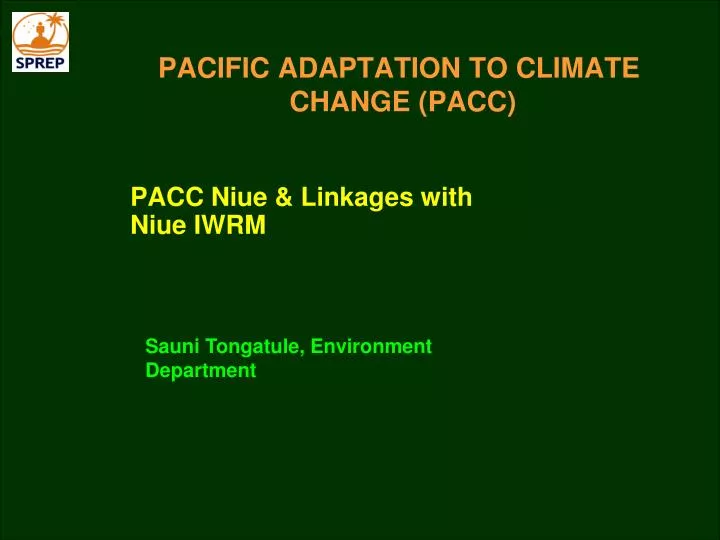 pacific adaptation to climate change pacc