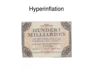 Hyperinflation
