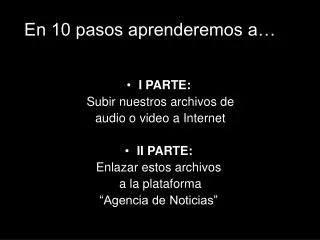 en 10 pasos aprenderemos a