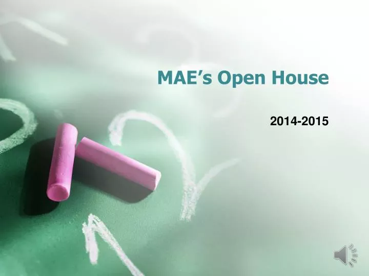 mae s open house