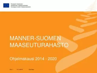 manner suomen maaseuturahasto