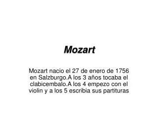mozart