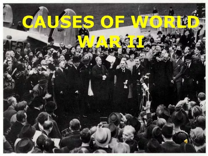 causes of world war ii