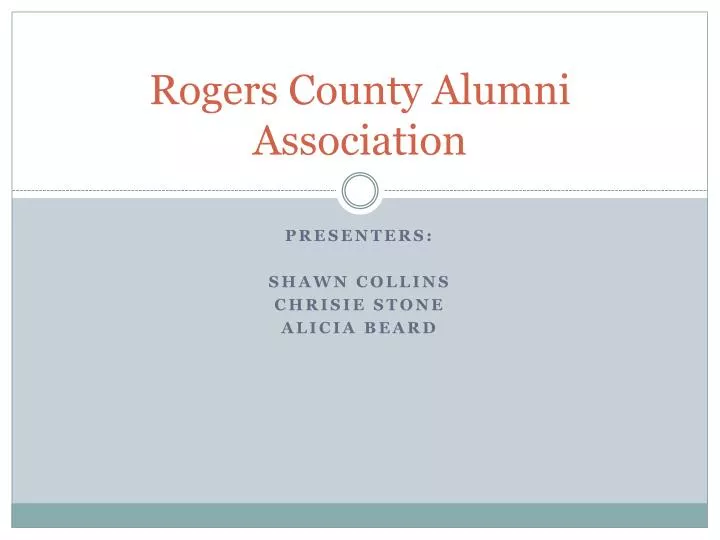 rogers county alumni association