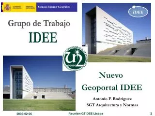 nuevo geoportal idee