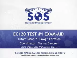 EC120 TEST #1 EXAM-AID
