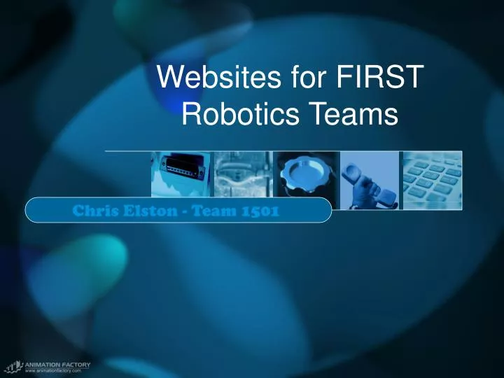 websites for first robotics teams