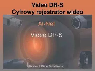 video dr s cyfrowy rejestrator wideo
