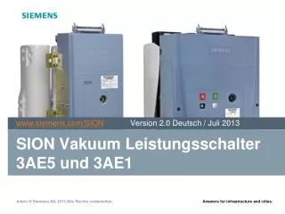 www siemens com sion version 2 0 deutsch juli 2013