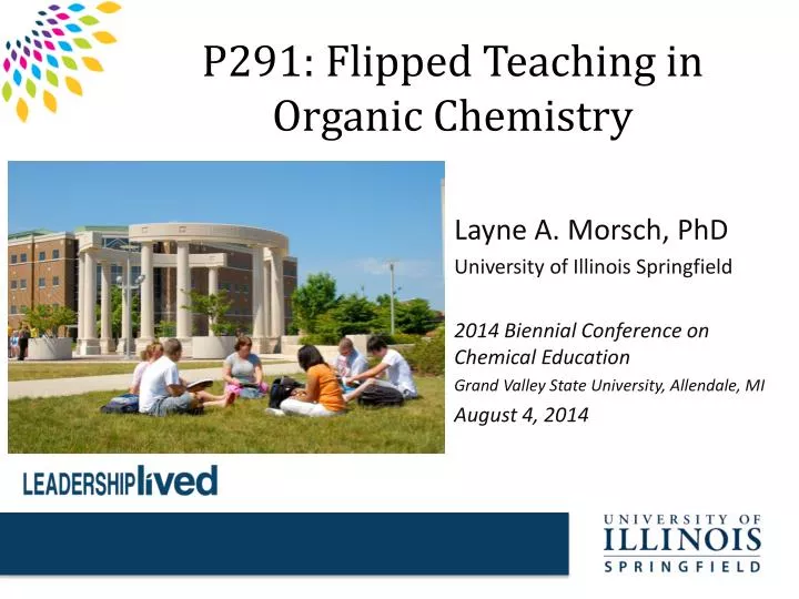 p291 flipped teaching in organic chemistry
