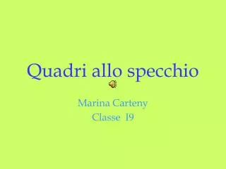 quadri allo specchio