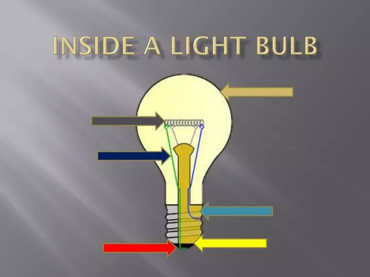 inside a light bulb
