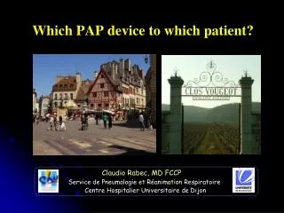 Which PAP device to which patient?