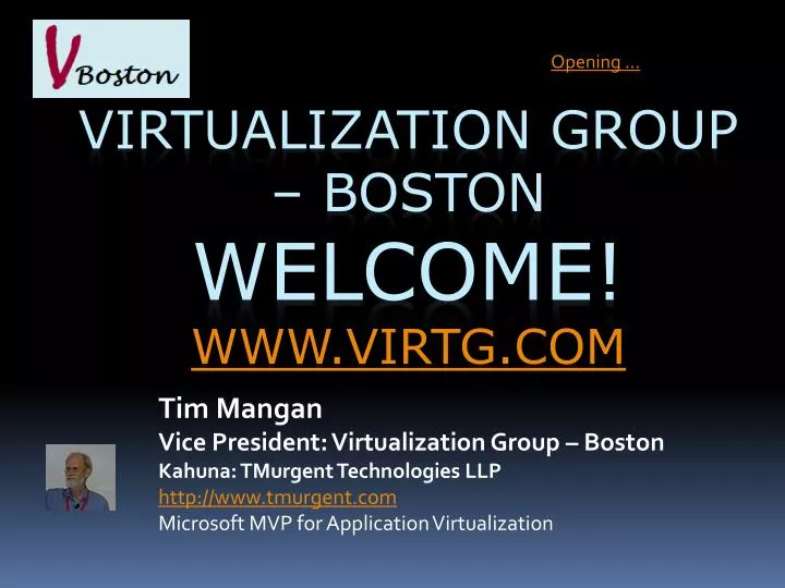 virtualization group boston welcome www virtg com