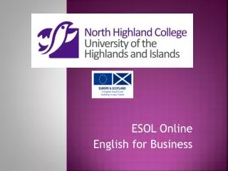 ESOL Online English for Business