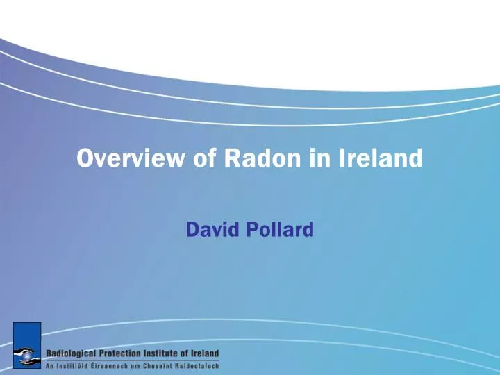overview of radon in ireland