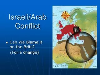 Israeli/Arab Conflict