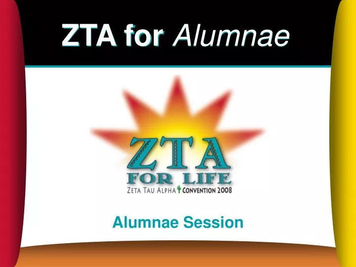 zta for alumnae