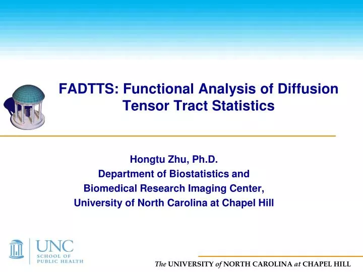 fadtts functional analysis of diffusion tensor tract statistics