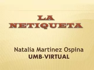 la netiqueta