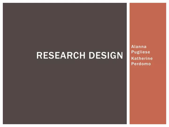 research design