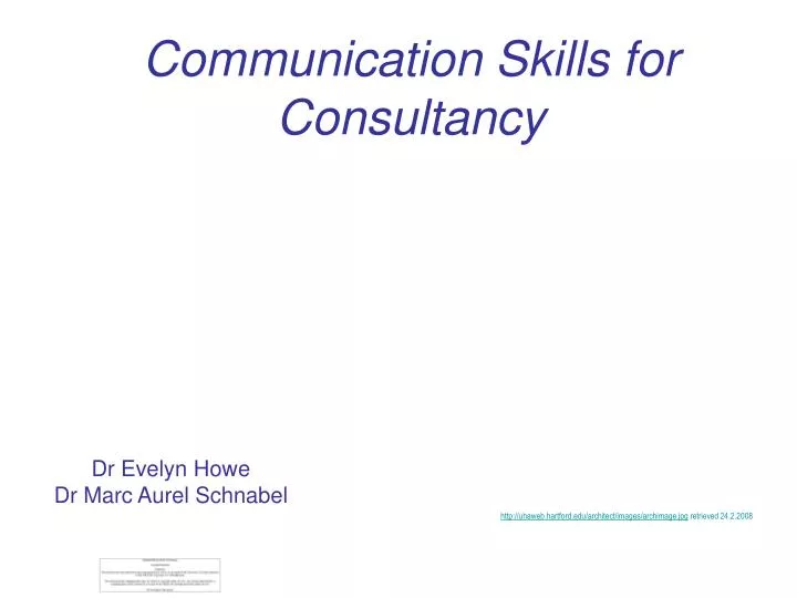 communication skills for consultancy