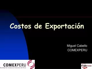 costos de exportaci n