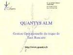 QUANTYS ALM - slide 1