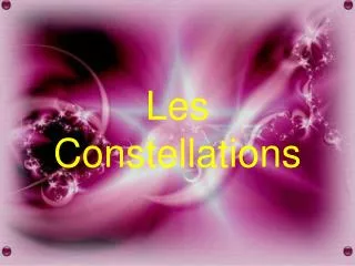les constellations