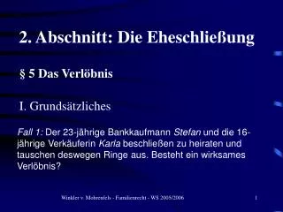 5 das verl bnis