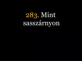 283 mint sassz rnyon