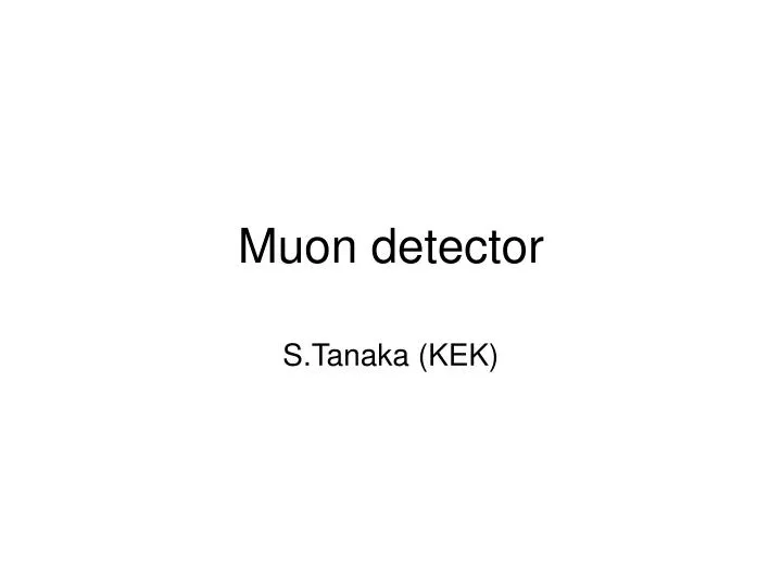 muon detector