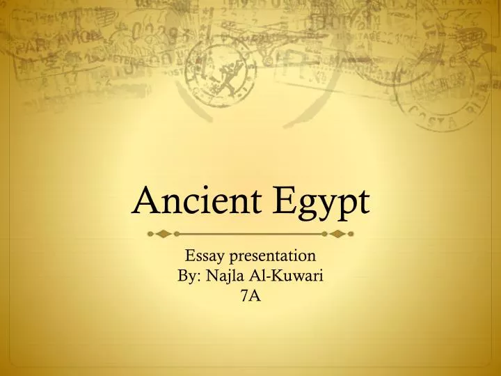 PPT - Ancient Egypt PowerPoint Presentation, free download - ID:5520711