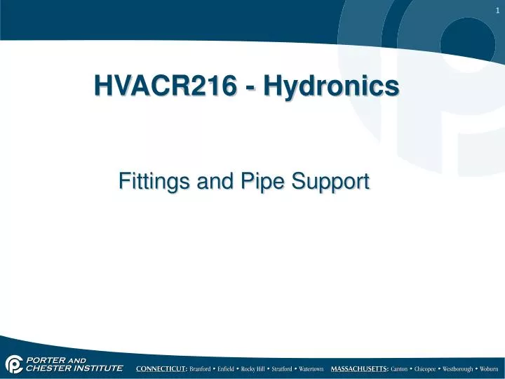 hvacr216 hydronics