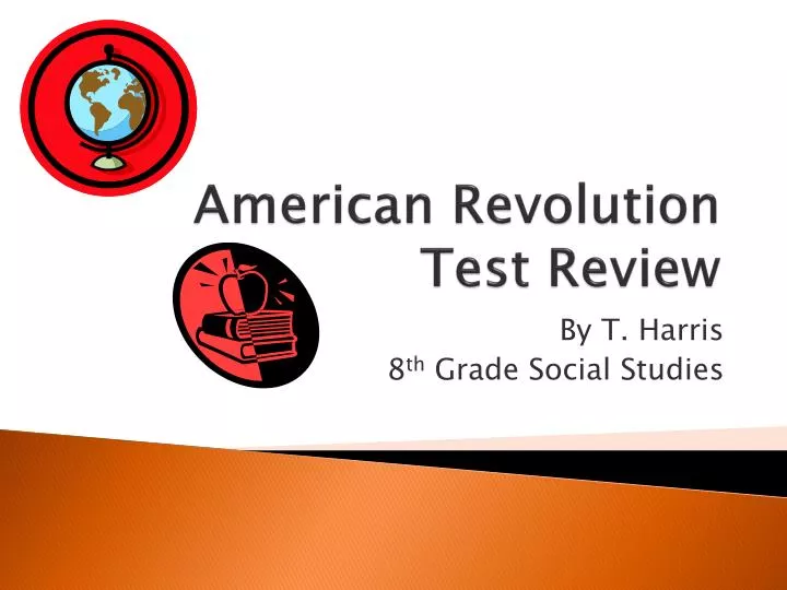 american revolution test review