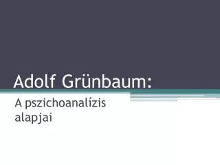 adolf gr nbaum