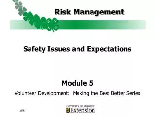 Risk Management